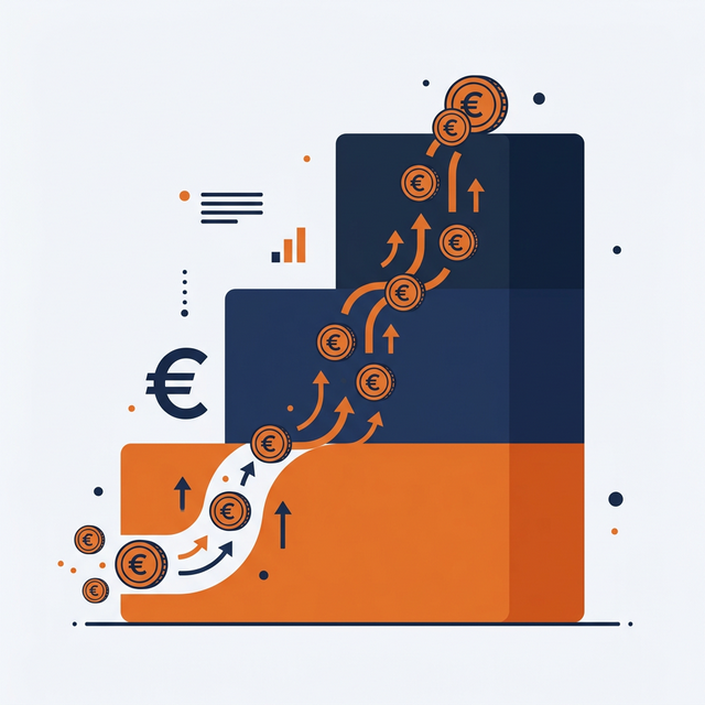 Illustration of Dutch tax bracket structure