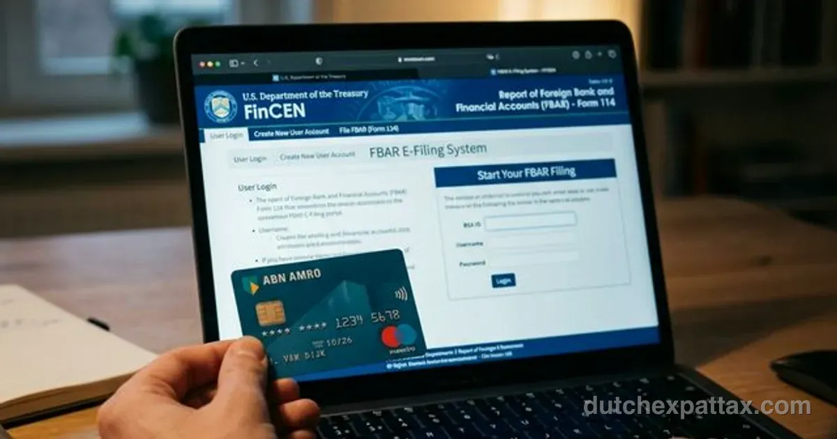FBAR filing guide for Americans in the Netherlands